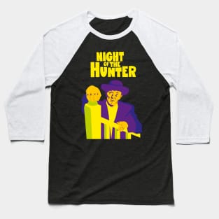 The Night of the Hunter: Captivating Robert Mitchum's Iconic Performance Baseball T-Shirt